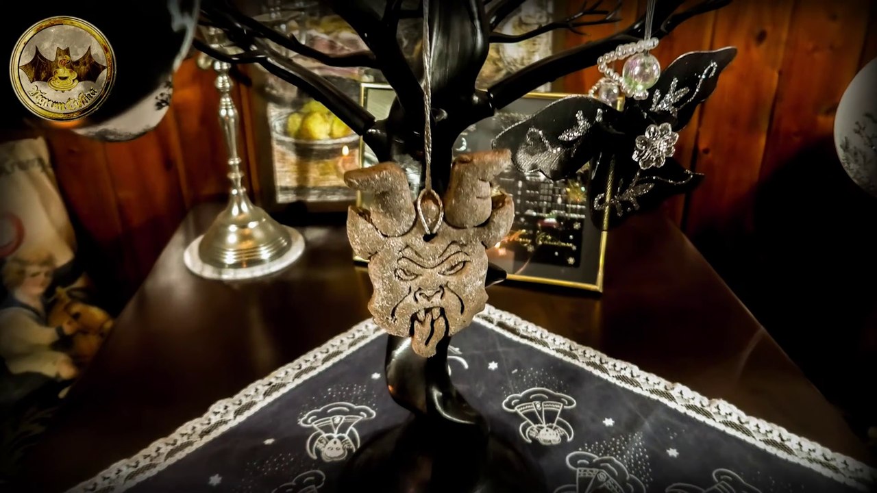 Kakao-Kaffee-Krampus-Kekse (spooky christmas)