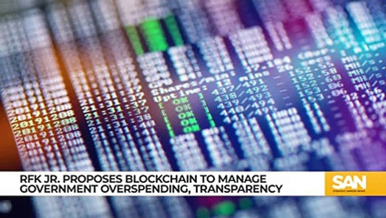 RFK Jr. wants to put full government budget on blockchain for accountability_Low