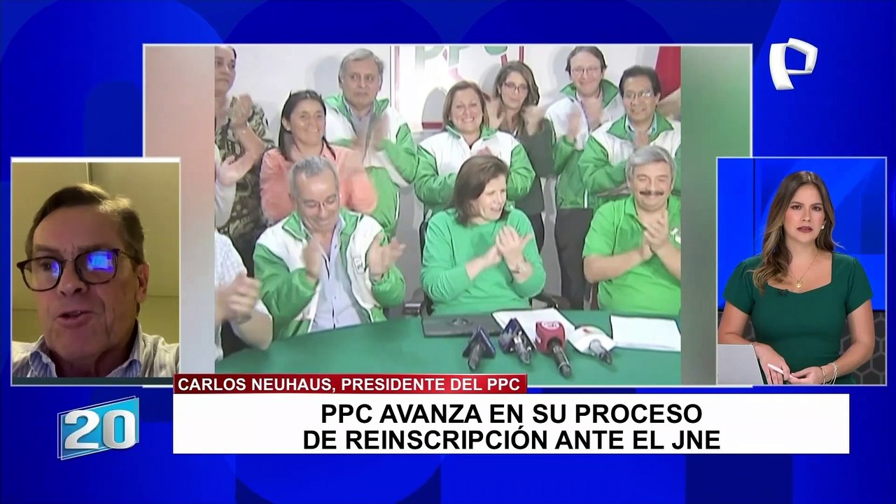 Carlos Neuhaus tras inscripción del PPC: “Creemos que el Perú merece mejores opciones”