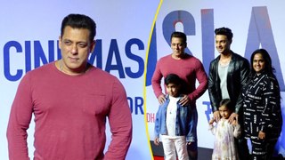Salman Khan Marks His Presence At The Special Screening Of Ruslaan