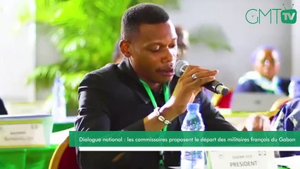 [#Reportage] Dialogue national : les commissaires proposent le départ des militaires français du Gabon