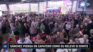 Sánchez piensa en Zapatero como su relevo si dimite