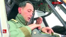 Türk Silahlı Kuvvetlerinin uçan kaleleri deneyimli pilotların kontrolünde gökyüzüyle buluşuyor