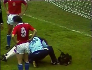 England v Czechoslovakia Group Four 20-06-1982