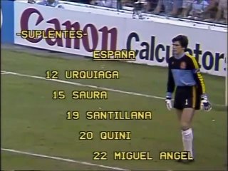 Spain v Yugoslavia Group Five 20-06-1982