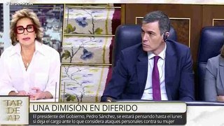 Ana Rosa Quintana apabulla al predimisionario Pedro Sánchez con una acertada batería de preguntas