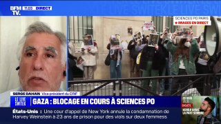 Blocage à Sciences Po Paris: le vice-président du Crif dénonce 