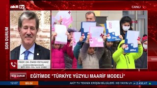 Cumhurbaşkanlığı Eğt. Öğr. Pol. Kur. Üyesi Prof. Dr. Ömer Özyılmaz Türkiye Yüzyılı Maarif modelini Akit TV'ye değerlendirdi