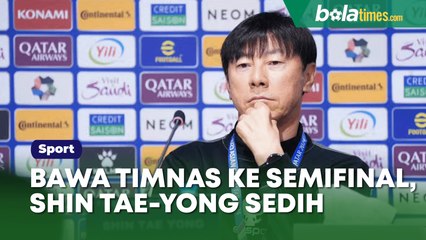 Perasaan Tak Bisa Dibohongi, Shin Tae-yong Sedih Timnas Indonesia Tekuk Korea Selatan di Perempat Final Piala Asia U-23