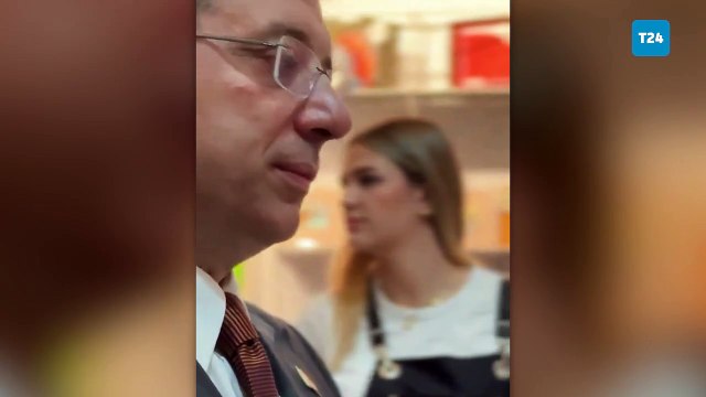 Contemporary İstanbul fuarında ilk defa yağlı boya resim yapan İmamoğlu: En son ortaokulda sulu boyada kalmıştım
