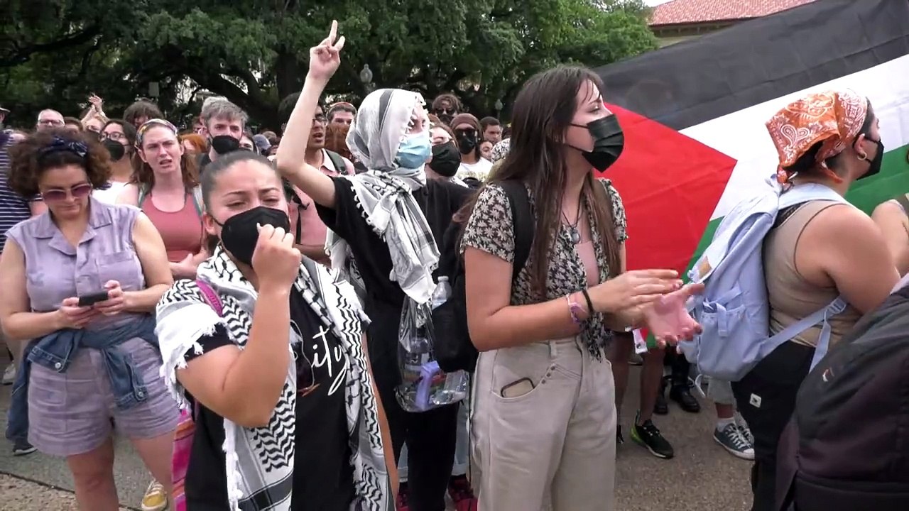 Pro-palästinensische Proteste weiten sich auf weitere US-Unis aus
