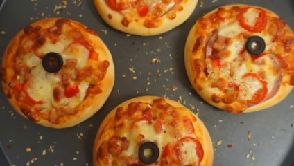 Mini Pizza Recipe /With Cheese Pizza Recipe
