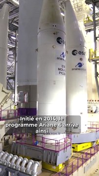Ariane 6 : dans les coulisses de l'assemblage de la fusée européenne en Guyane
