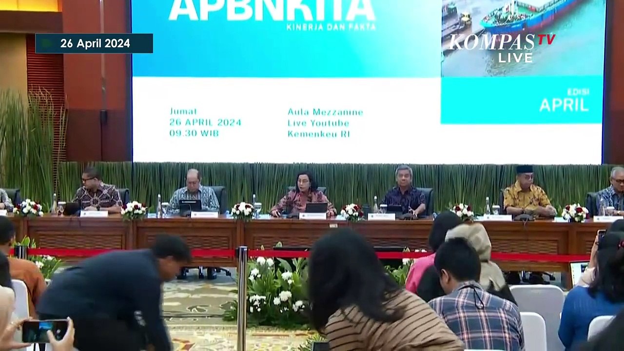 [FULL] Menkeu Sri Mulyani Ungkap Kondisi APBN per April 2024, hingga Soroti Dolar Tembus Rp16.200