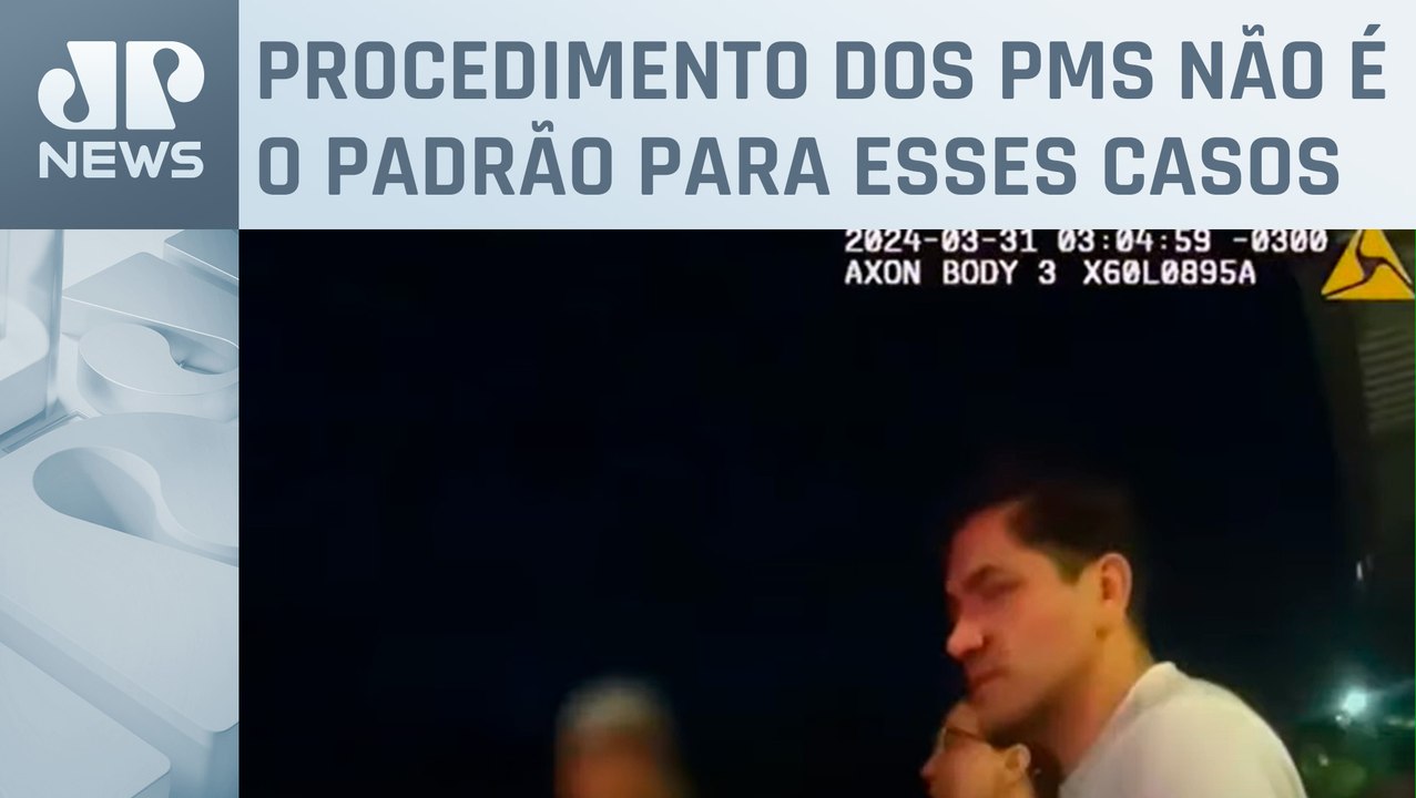 Câmeras corporais comprovam falta de teste do bafômetro no caso Porsche em SP