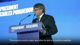Puigdemont, sobre la reflexión de Sánchez: 