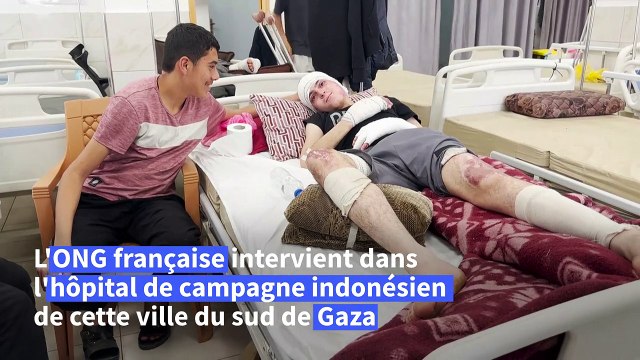 A Rafah, la clinique MSF fournit des soins intensifs aux blessés palestiniens