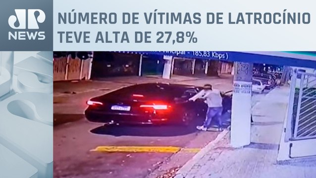 Casos de roubos e furtos caem no primeiro trimestre de 2024 no estado de SP