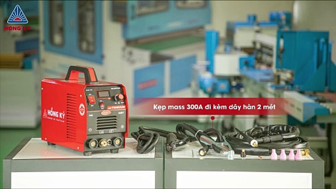 Máy hàn điện tử HKTIG200E: 2 chức năng trong 1 máy