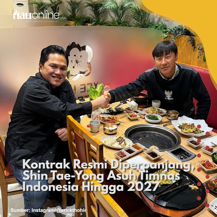 Kontrak Resmi Diperpanjang, Shin Tae-Yong Asuh Timnas Indonesia Hingga 2027