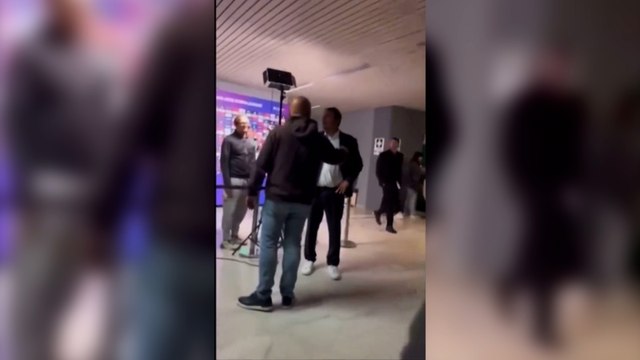 Ergin Ataman'ın Maccabi maçı sonrası çıldırdığın anların görüntüsü paylaşıldı!