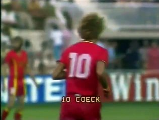Belgium v Hungary Group Three 22-06-1982
