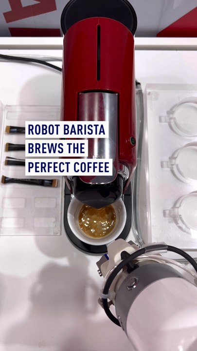 Robot barista brews the perfect coffee