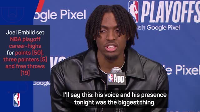 Nurse and Maxey hail 'decisive' Embiid after crucial Knicks victory