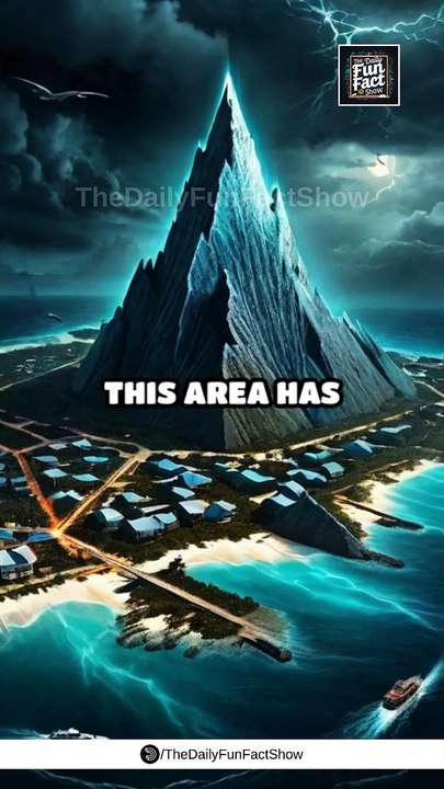 The Mysterious Bermuda Triangle #shorts #fact #facts #funfacts #factshorts #factvideo  #asmr