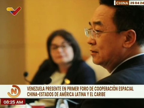 Delegación venezolana sostuvo encuentro con representantes de la agencia espacial china CNSA