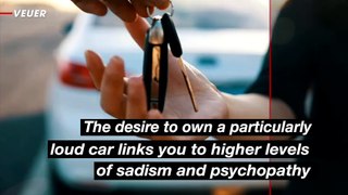 Your Preference for Loud Cars May Reveal High Levels of Sadism and Psychopathy