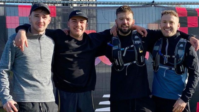 Lads missed out on spot in London Marathon so ran it overnight - with no training