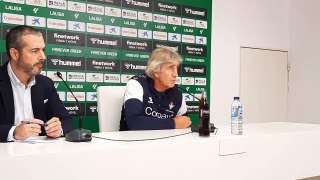 Pellegrini valora el estado de Isco y analiza al Sevilla FC