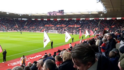 Southampton FC pre-match stadium build-up v Millwall 24/02/2024