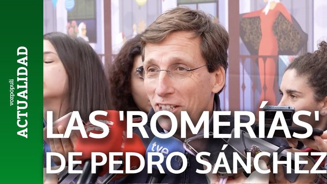 Almeida critica las 'romerías' del PSOE para el amado líder