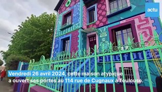Une maison colorée à Toulouse !
