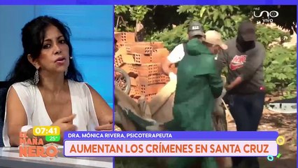 psicoterapeuta da recomendaciones por la ola de crímenes en la ciudad