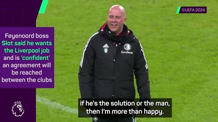 Klopp impressed with 'good guy' Slot amid Liverpool links