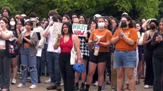 Pro-Palestinian rally at University of Texas in Austin