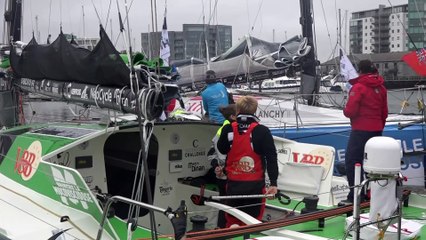 Transat Bakery Boat Race Leaving Plymouth for New York 2016;1