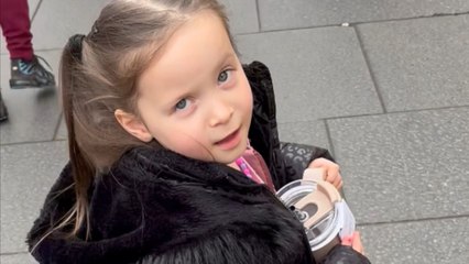 Little girl buys a dupe 'Stanley Cup' with her savings