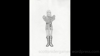 Soldier Pencil Sketch Video #98 (04-26-2024)