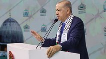 Cumhurbaşkanı Erdoğan, Parlamenterler Arası Kudüs Platformu 5. Konferansı'nda açıklamalarda bulundu