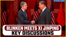 Blinken meets Xi Jinping to discuss bilateral and global issues, develop China-US ties| Oneindia