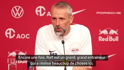 Leipzig - Rose : "Rangnick est un grand, grand entraîneur qui a réalisé beaucoup de choses ici"