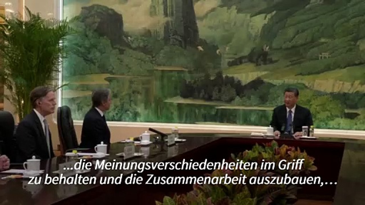 Xi: Die Welt erwartet ein gutes Verhältnis von China und den USA