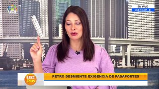 Petro desmintió que se le pedirá pasaporte vigente a venezolanos