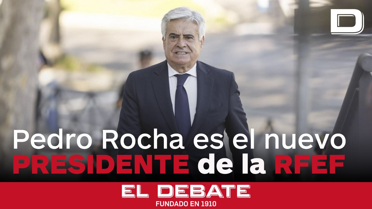 Pedro Rocha, proclamado nuevo presidente de la Real Federación Española de Fútbol, a pesar de estar imputado
