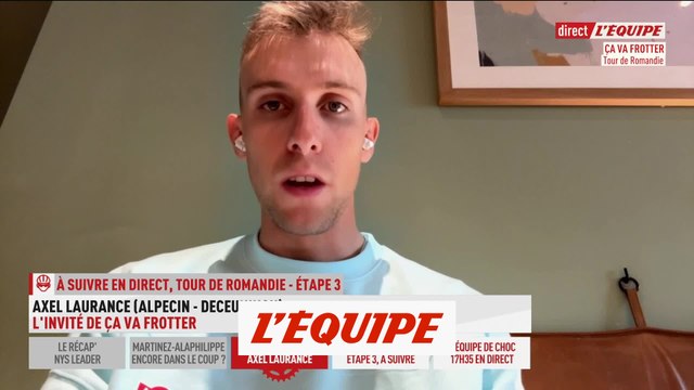 Laurance : «J'espère pouvoir continuer l'aventure avec l'équipe» - Cyclisme - Alpecin-Deceuninck