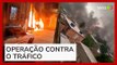 Cenário de guerra: operação policial no Complexo do Alemão e da Penha registra intenso tiroteio